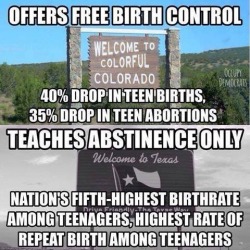 liberalsarecool:  Conservatism as policy is a failure. #abstinence