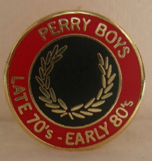 Man United Perry Boys Casual Hooligan Badge