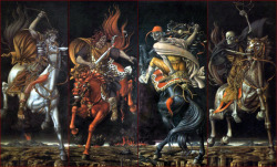 sakrogoat:  Werner Peiner - The Four Horsemen of the Apocalypse