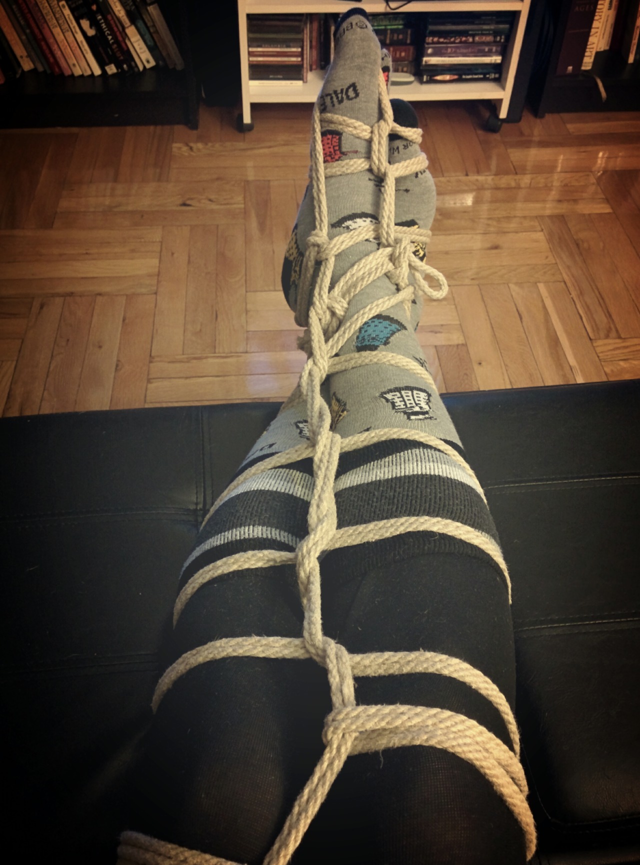 ropeandthings: Rope and Fallout (2/2) A great evening, though alone 