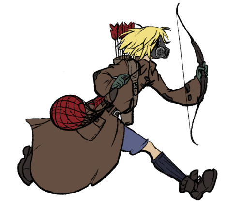 Pip As Sgt. Bedlam, The Old Supervillain Persona I Made For Him. Still Wish To This Day That He Had Lived