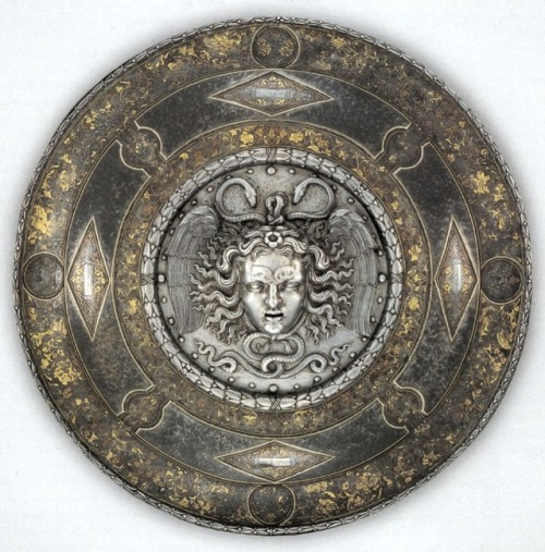 hadrian6: The Medusa Shield - Heroic Armor of the Italian Renaissance. 16th.century. Filippo Negroli