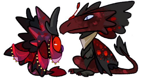 ounnoa:  some recent chibi comms