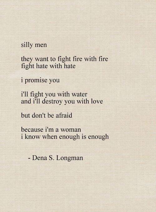 aprilmolano:  And when, precisely, do you say “ enough, I’ve had enough”..