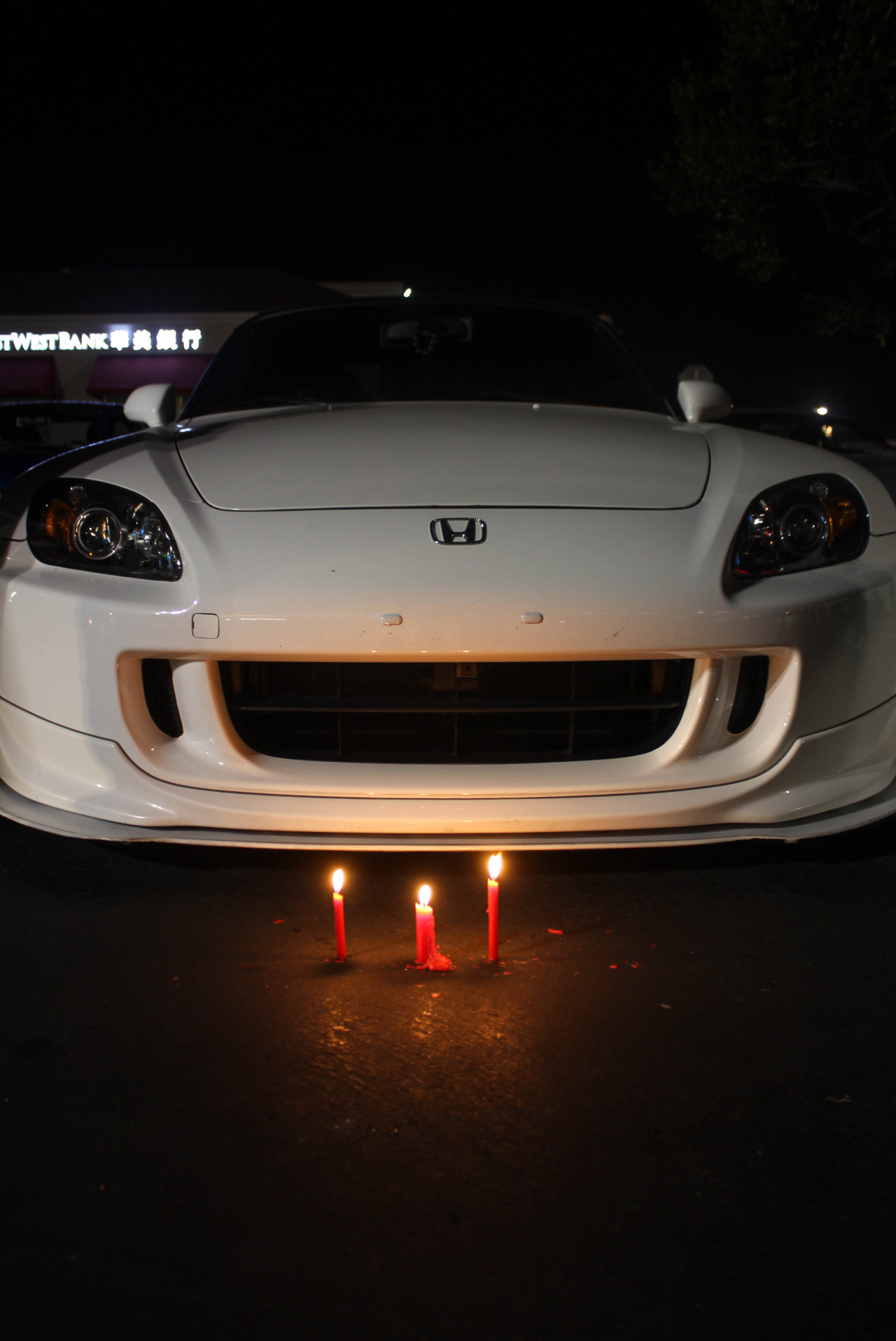 theoriginalgerbear:  Candles for Paul Walker at the Milpitas meet tonight. 