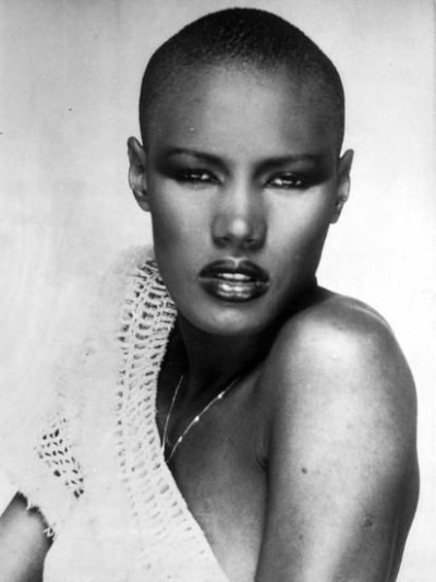 dreams-in-blk:There was a period in the late 1970s and early 1980s when gimlet-eyed Grace Jones was so pretty it was almost painful. Playlist: This Is Grace Jones