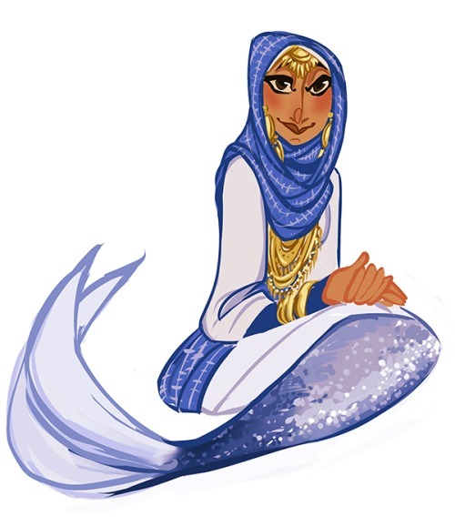 lightspeedsound: wocinsolidarity:  twoblueeyes:  Mermaids by sully-s  woc mermaid gang for life  OH MY GOD THIS IS AMAZING 