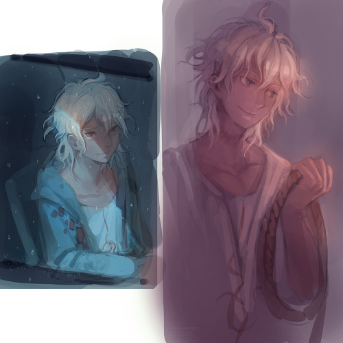 andatsea:Komaeda doodles to wind down the day.