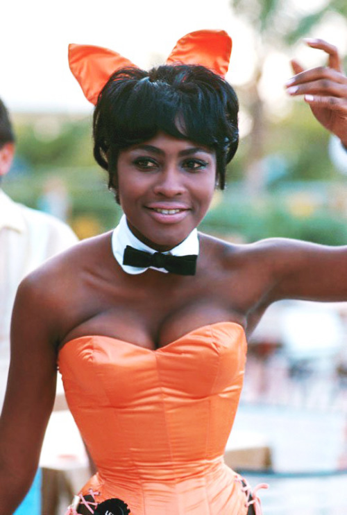tontonmichel:  cultureunseen:  Black Bunnies - The African American Playboy Bunny  Some where on tumblr I read that the bunny outfit was created by a black fashion designer. Hell I think I reblogged it. 