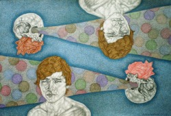 eatsleepdraw:  “Concealed truth revealed by time…” - 2013(Pencil and Colored Pencils on paper)(12” x 18” Inches)  