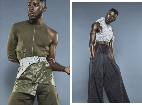 apimeleki: shadesofblackness: Nao Serati Fall/Winter 2016 collection titled “transit“ st