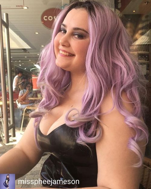 Reposted from @misspheejameson - Latex in public is fairly normal for me, but I never seem to captur