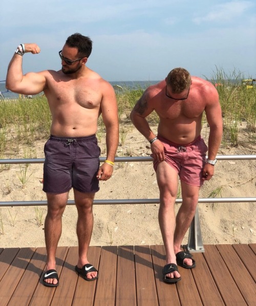Men In Slides. 