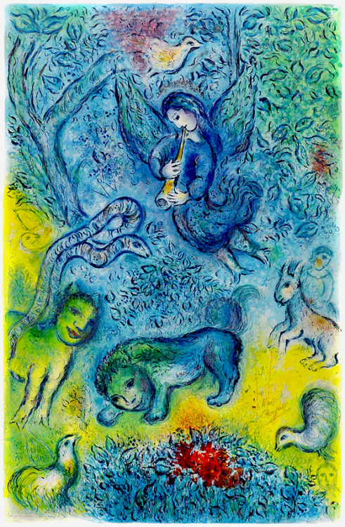 hideback:  Marc Chagall (French, born Russia-Belarus), 1887-1985 The Magic Flute, 1967 More Marc Cha