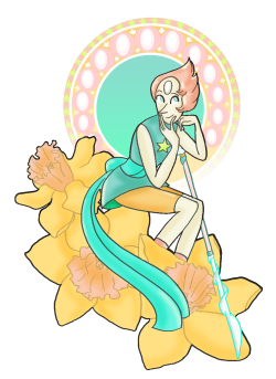 shelbywolf:  Pearl inspired by Mucha’s