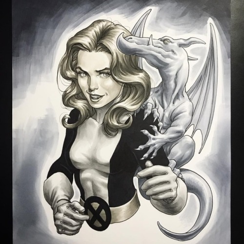 #KittyPryde and #Lockheed #ShadowCat #Sprite #XMen #Marvel #Comics #DavidYardinhttps://www.instagram