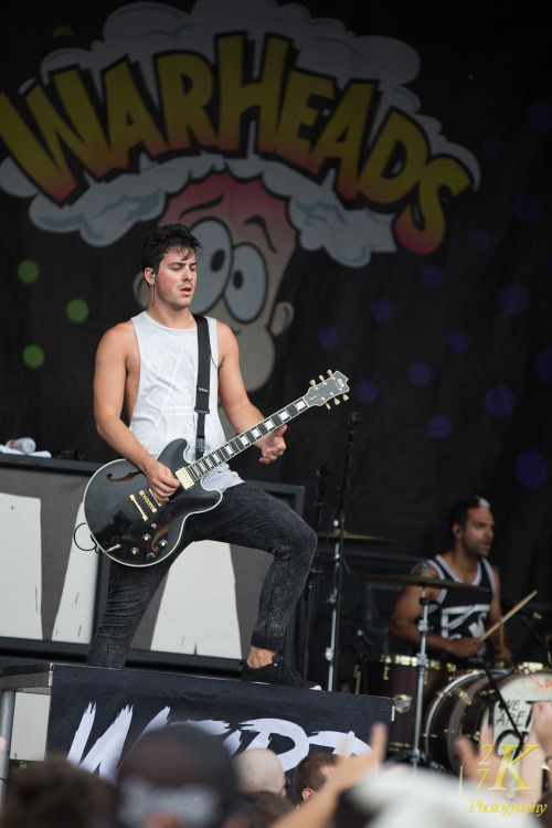 We Are The In Crowd - Playing Vans Warped Tour at Darien Lake (Buffalo, NY) on 7.8.14 Copyright 27K 