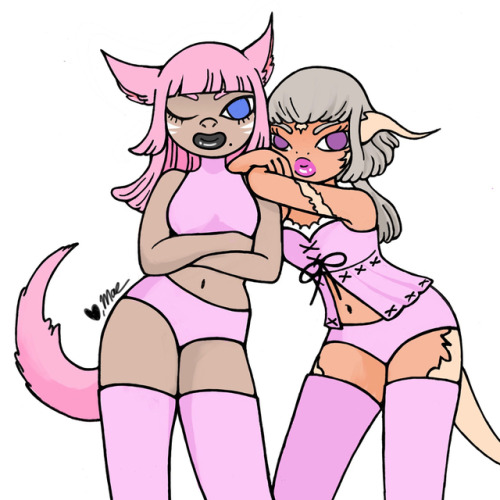 sweetfweet:Finally finished an old drawing of Sophie and Liri