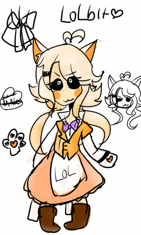 LOLBIT, lolbits gender = maybe?, #lolbitfnaf #fnafedit #lolbitedi