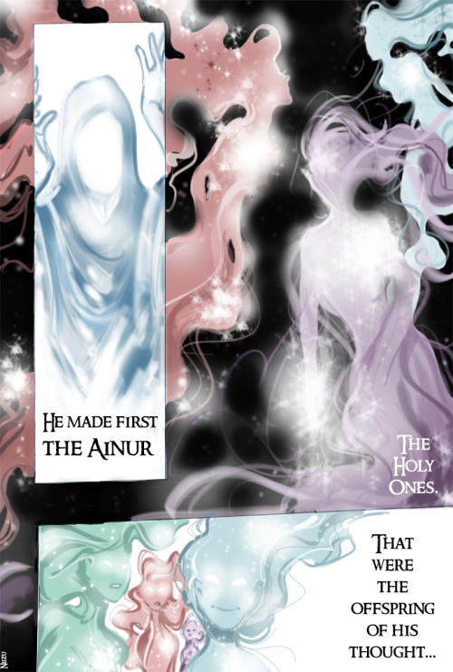 thesilmarillioncomic: Here is a kind of “master post” with the full Silmarillion Comic&r