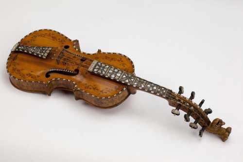  Hardanger fiddle, 1872. Telemark, Norway. 