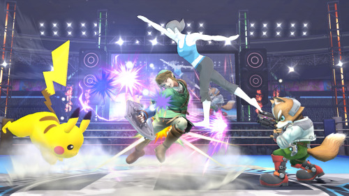 Screenshots of Super Smash Bros. Wii Fit Trainer 