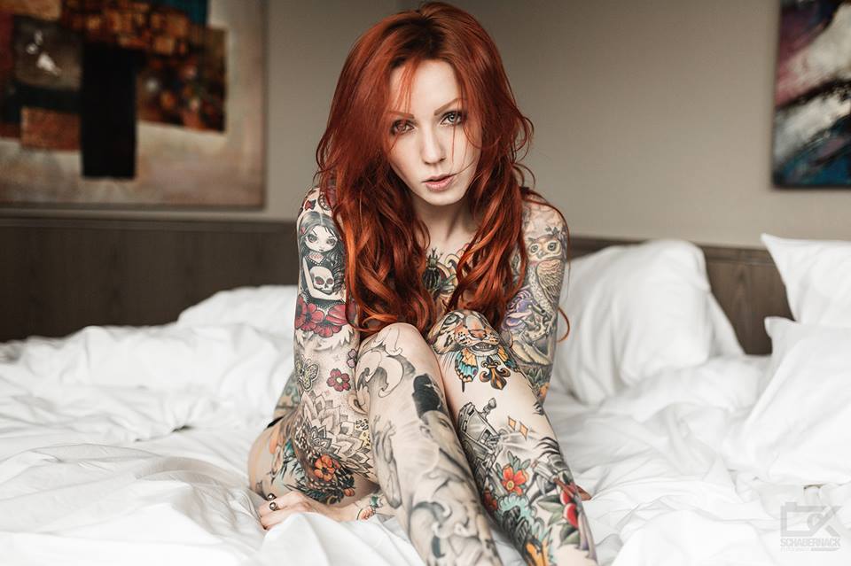 alice-doe: altmodelgirlcrush: Evilla D Ark Morning redhead ashcatred bannableoffense