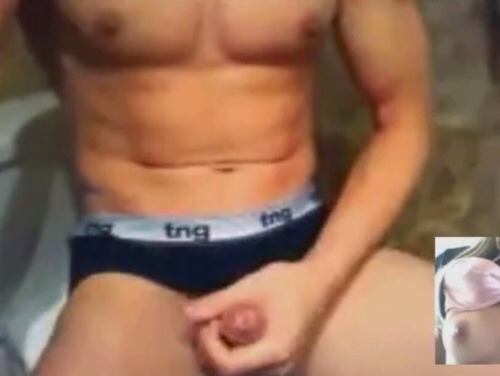 fuckustevepena: He’s NAKED! Check out Brazilian Gymnast Arthur Nory Stroke his cock. (via Tumb