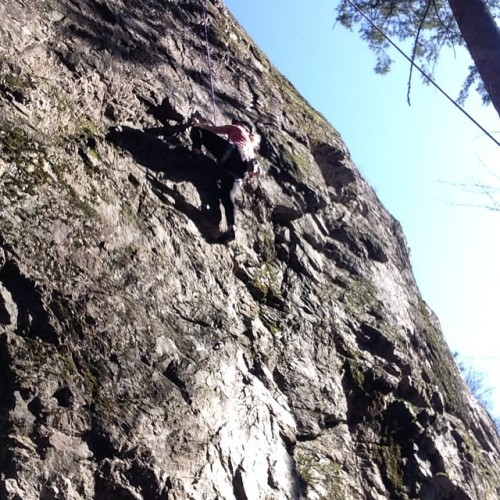 Good outdoor sesh today. #climbing #rockclimbing #adventure #fitness #getoutside