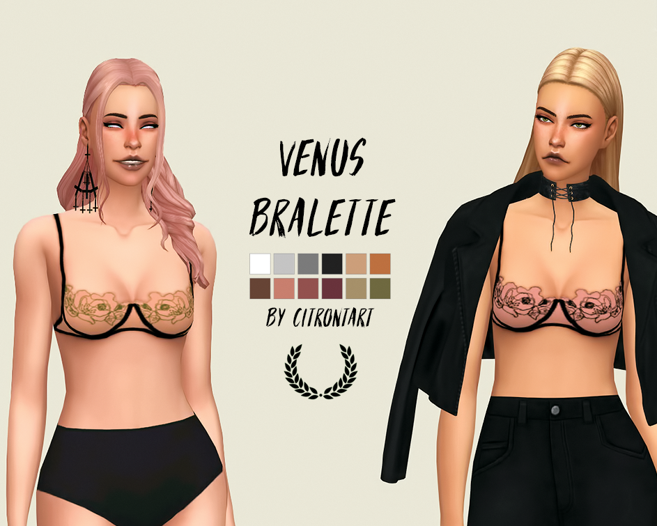 CITRONTART — VENUS BRALETTE my first piece of cc for the new