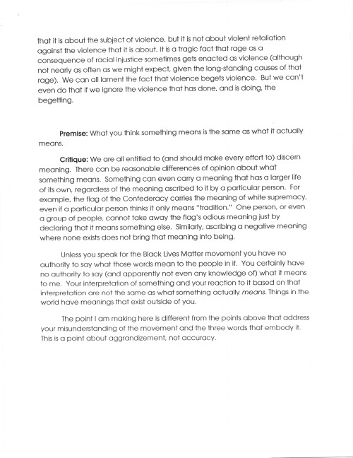 kingjaffejoffer:   From Whittier law schoolI’m posting this because I’ve had multiple people ask me for tips on how to argue with people on Black Lives Matter vs. All Lives MatterTake notes. There is a very well reasoned argument above to take notes