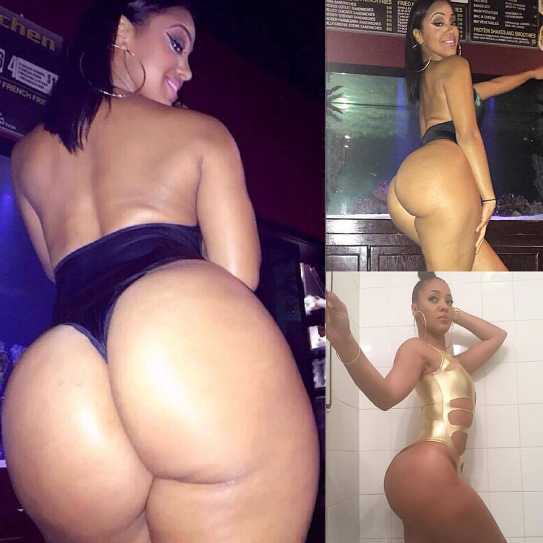 sexiestcreations:  CHEEKS for days 🍑 @iamlyndarose 😋😍 Natural too! #NaturalBooty