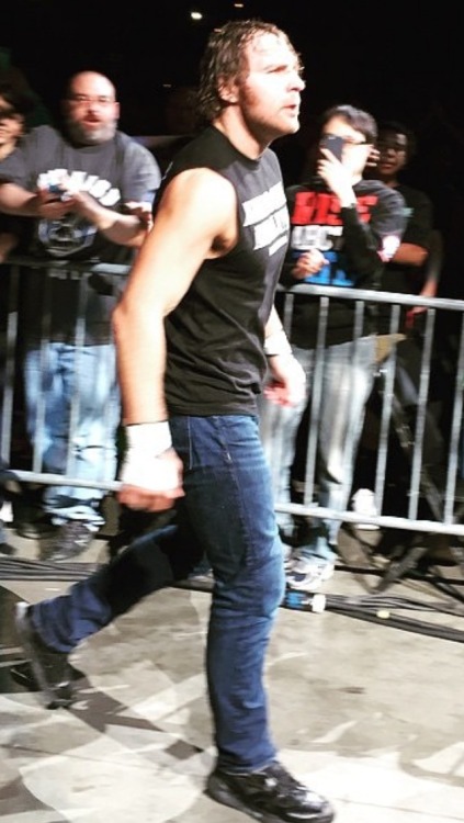 sabrina1982:  DEAN AT WWE BOSTON  credit to owner on IG