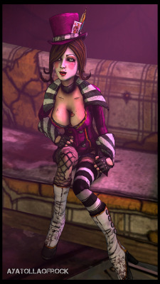 ayatollaofrock:   What Are You Waiting For, Sugar?SFW Moxxi? This time, yes. Don’t worry, there will be some very much NSFW Moxxi in the near future.