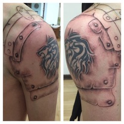 torchbugtattoo:  Nice armor piece to go with