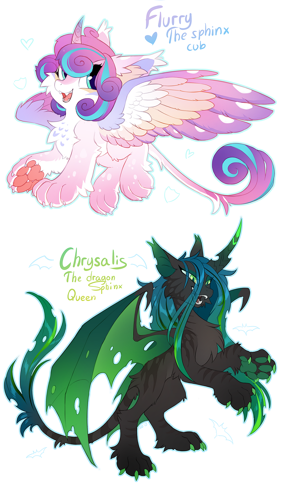 texasuberalles:Alternate designs pack - sphinxified! by hioshiru-alter 