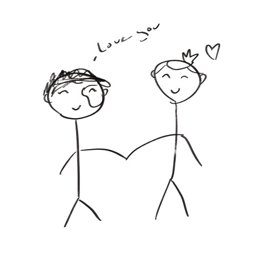 cute stick figures in love tumblr