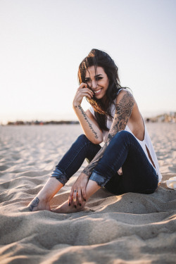 ambitiousvisions:  All inked up with a beautiful smile.