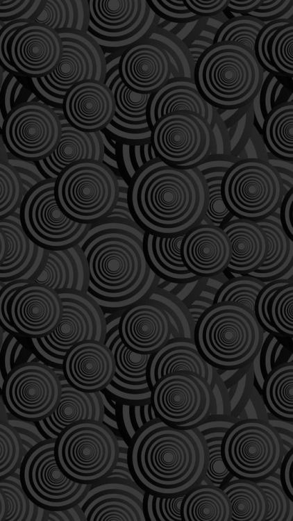 Circles, black and white, patterns, fractal, dark, 1080x1920 wallpaper @wallpapersmug : ift.