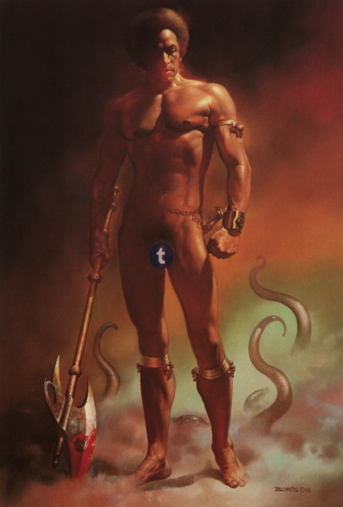 shirtlessmenincomics:By Boris Vallejo