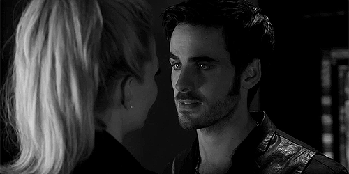 emmandhook: soggyhook: he has always been so SO lovestruck by her but the change in the lighting&nda