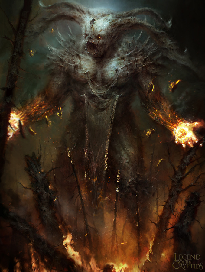 haggardcaptain:  Legend of the Cryptids art by nicponim 