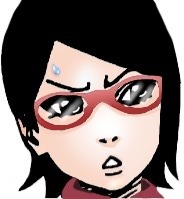 bleachrocks28:  Sarada Uchiha icons (colored😊): Credit is not required, but don’t