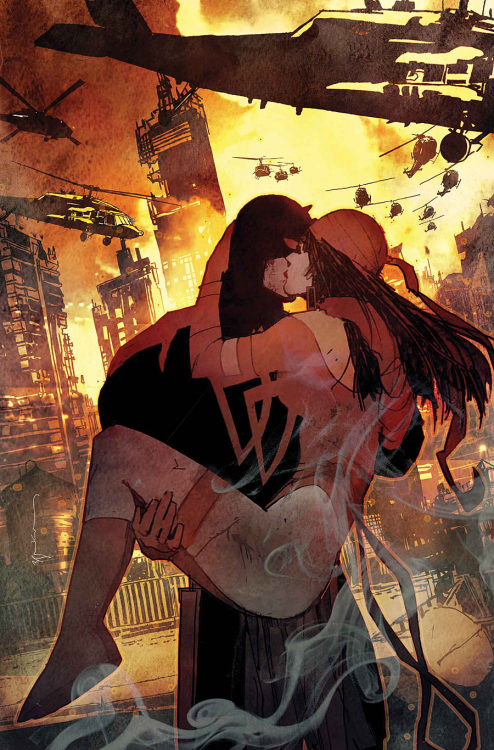 alcaantaraas:  Daredevil #7 cover by Bill Sienkiewicz