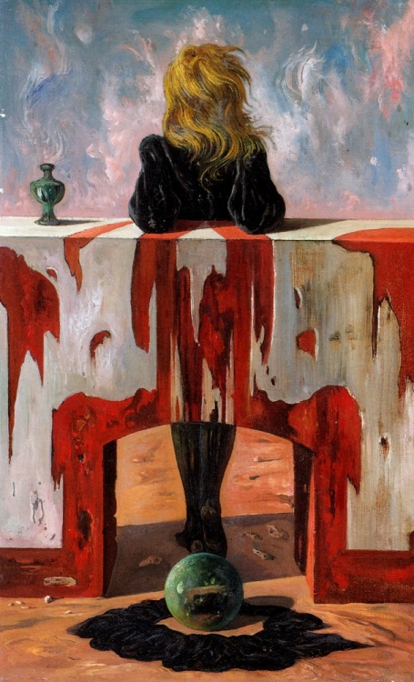 Eugene Berman  —  La Petite Fortune   (oil on canvas, 1942)