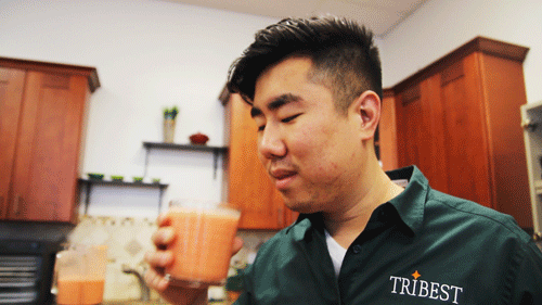 tribestlife:   &ldquo;That’s good!&quot;  This is a smoothie that I can