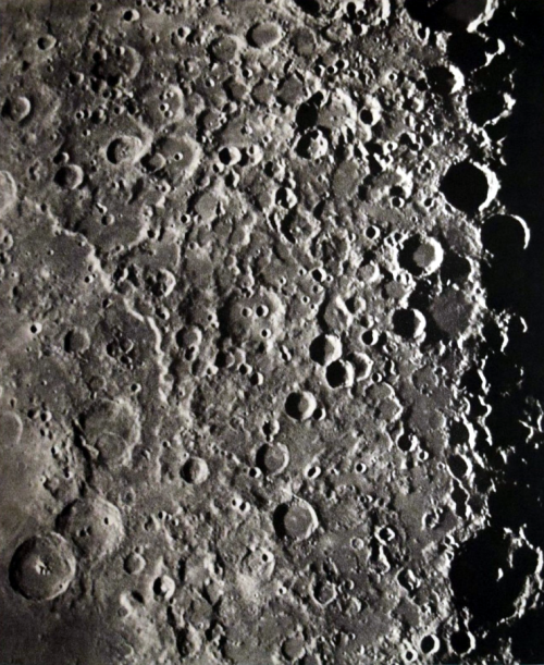 Photographie Lunaire, observatoire de Paris, 1894.