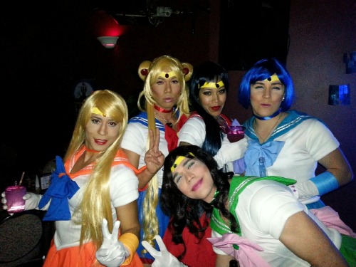 menofcrossplay:Sailor Scouts! !! 