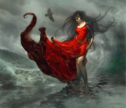 xlm13: The Morrigan, the Celtic Goddess of