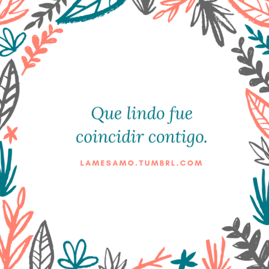 desorden-en-letras:  -Lamesamo